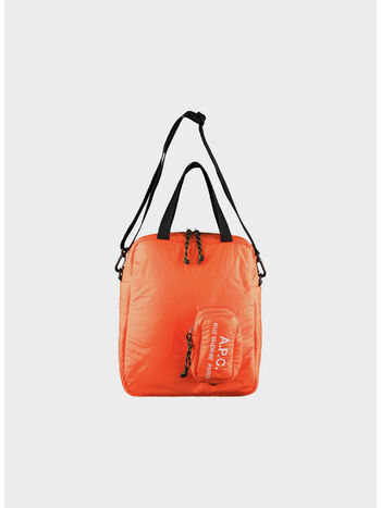 BORSA TOTE PUFFY, EAA ORANGE, small