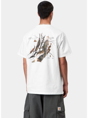 T-SHIRT FEATHER PROGRESS, 02XX WHITE, small