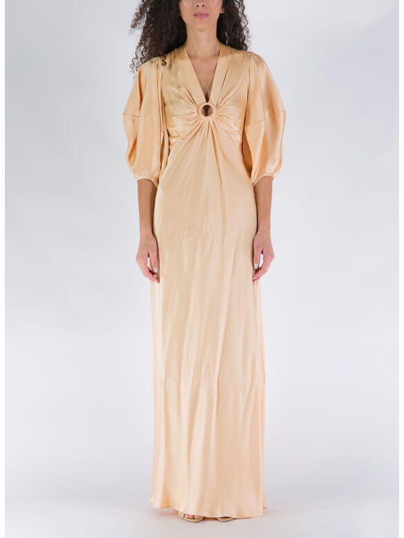 ABITO IN RASO, 9905 CUSTARD, medium