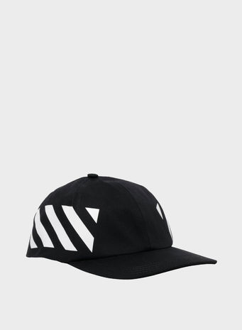 CAPPELLO DIAG BASEBALL, BLACK/WHITE, small