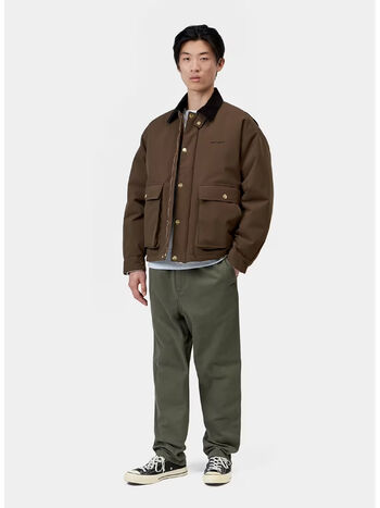 GIUBBOTTO QUENTIN, 1YLXX Tobacco / Black, small