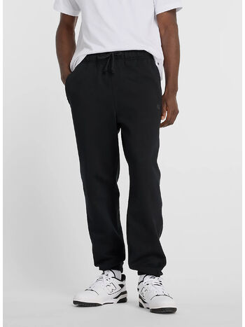 PANTALONE JOGGER ATHLETICS FRENCH TERRY, 001 BLACK, small