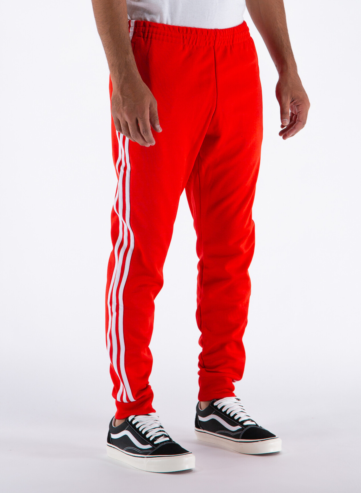 Pantalone rosso deals adidas