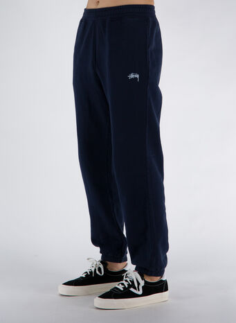 PANTALONE STOCK LOGO, NAVY, small