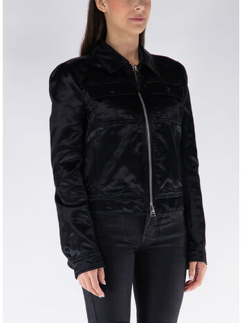 GIACCA FULL ZIP, LB999 BLACK, small