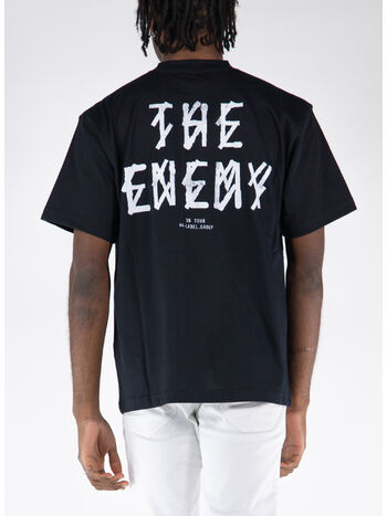 T-SHIRT ENEMY, P394 BLACK + THE ENEMY PRINT, small