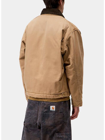 GIUBBOTTO OG DETROIT, 00S4O HAMILTON BROWN/TOBACCO STONE CANVAS, small