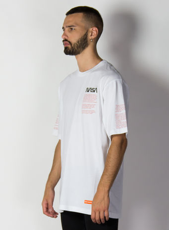 T-SHIRT NASA, WHITE/MULTI, small