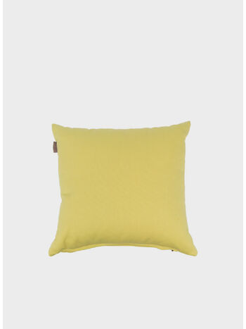CUSCINO CON LOGO RICAMATO, 501 GREEN, small