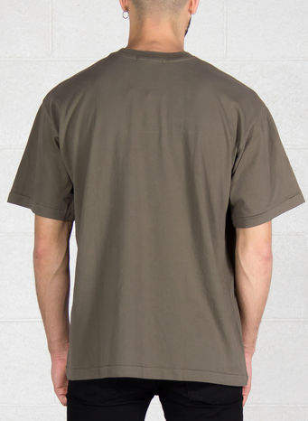 T-SHIRT CLASSIC, MILITARY, small