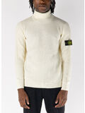 MAGLIONE DOLCEVITA FULL RIB RWS WOOL, V0093 IVORY, thumb