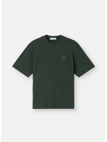 T-SHIRT COMBED ORGANIC COTTON JERSEY, V005E JUNIPER, small