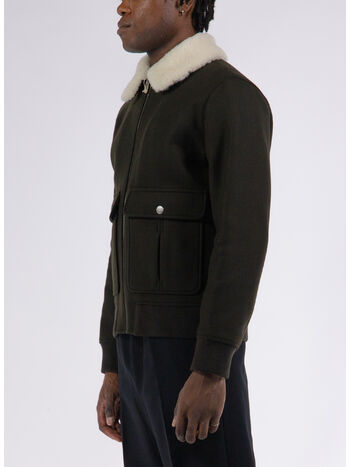 GIACCA BLOUSON NEW BEN, KAF  DARK GREEN, small