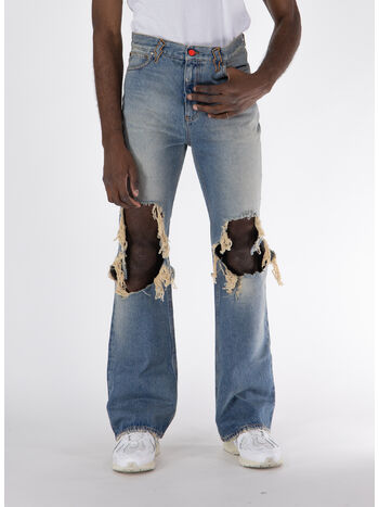 JEANS DENIM FLARES 1, 0182 LIGHT BLUE, small