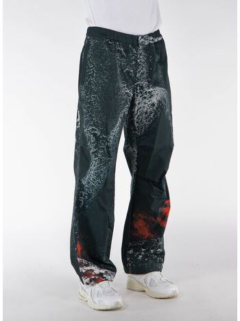 PANTALONE ASH DRAWSTRING, P384 BLACK + ASHES, small