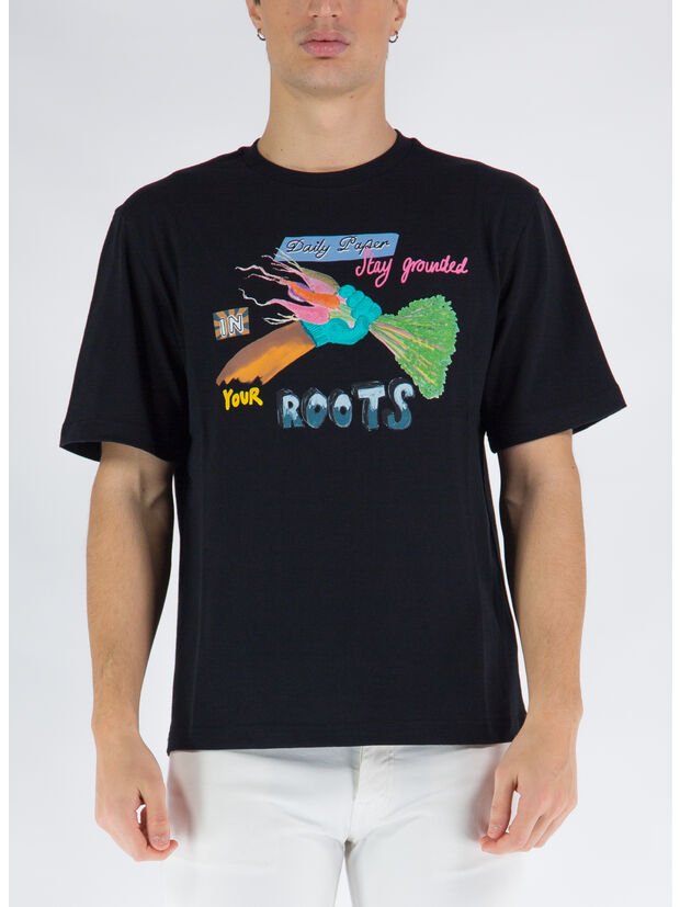 T-SHIRT HOZY SS TEE, BLACK, large