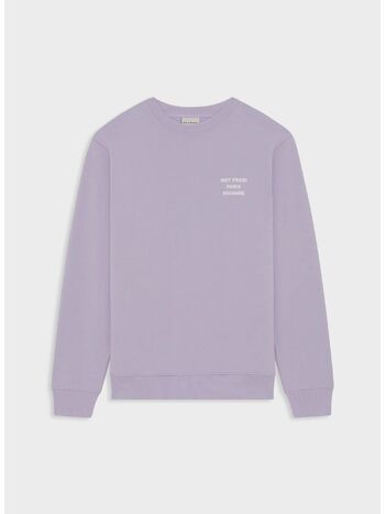 FELPA SLOGAN, LAVANDER, small