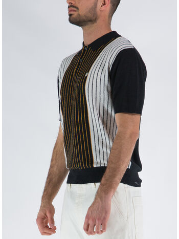POLO TEXTURED, BSTR BLACK STRIPE, small