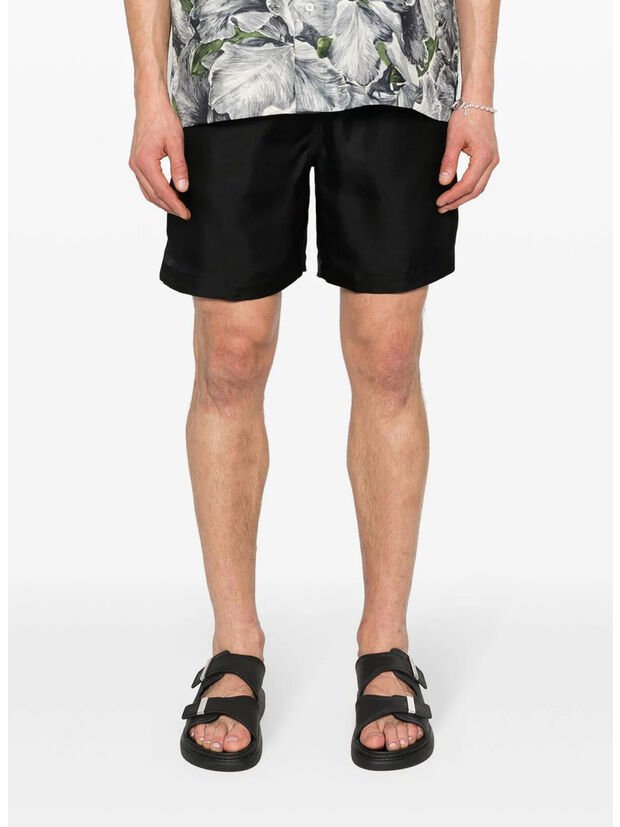 SHORTS SILK, 999 BLACK, large