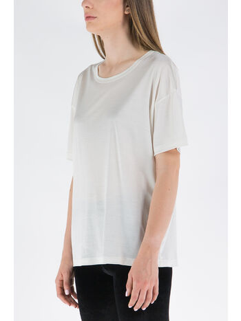 T-SHIRT SILK JERSEY, AW003 CHALK, small