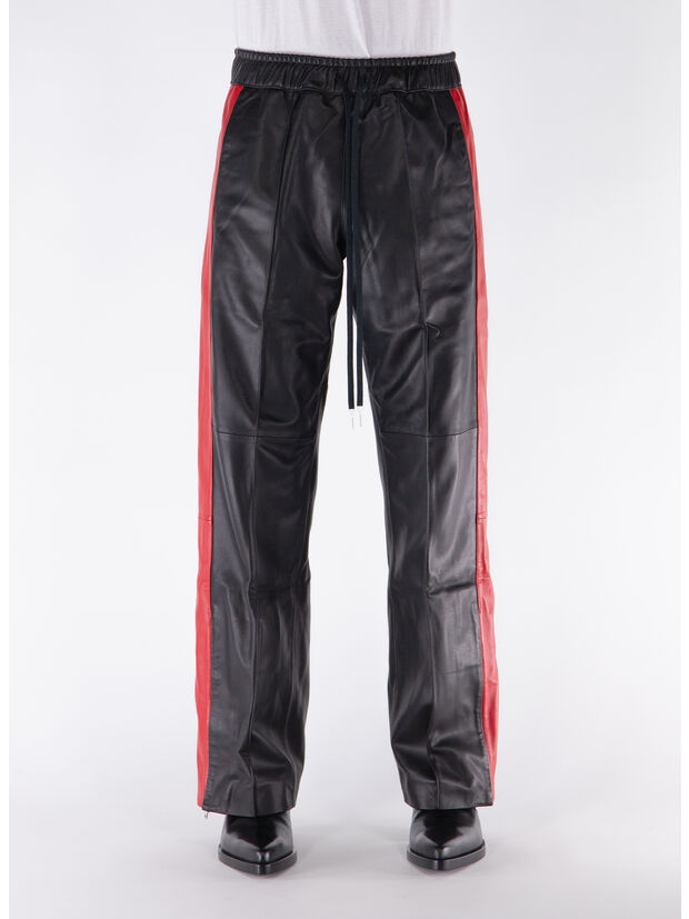 PANTALONE LEATHER TRACK, MULTICOLORED, large