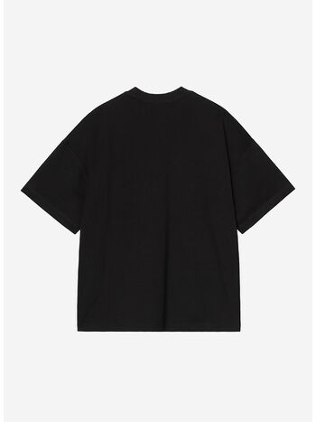 T-SHIRT S/S WORK POCKET, 89XX BLACK, small