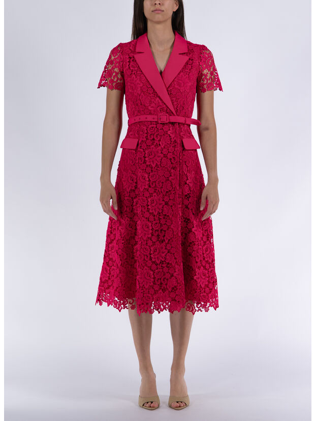 ABITO MIDI LACE, PINK, large