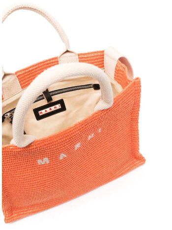 TOTE BAG PICCOLA IN RAFIA NATURALE, 00R17, small