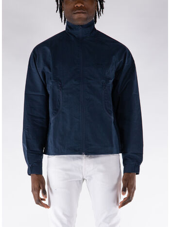 GIACCA TRACK  CURVE ZIPPER, NAVY, small