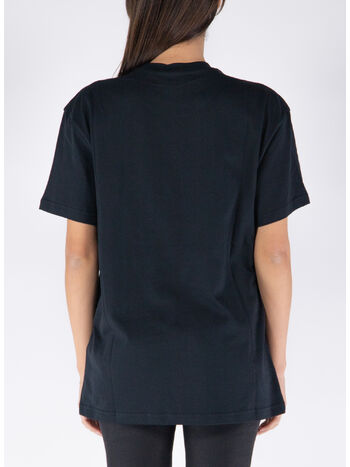 T-SHIRT LOGO EMBROIDERY, 999 BLACK, small