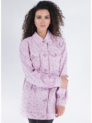 GIACCA FLOWERS PRINTED, 545 PINK TULLE, small