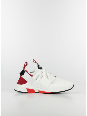 SCARPA NEOPRENE SUEDE JAGO, 5W003 WHITE/RED WHITE, small