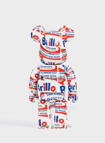 BEARBRICK 1000% ANDY WARHOL, 1000BRILLO, small