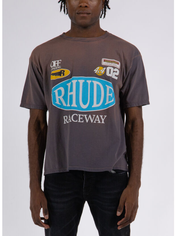 T-SHIRT RACEWAY TEE, 1675 VINTAGE GREY, large