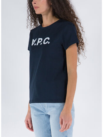 T-SHIRT VPC BLANC F, IAK DARK NAVY, small