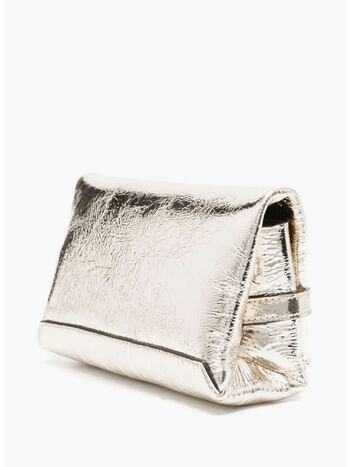 BORSA MINI CHAIN, PLATINUM, small