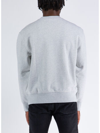 FELPA HEART POCKET SWEAT, 482XX ASH HEATHER, small