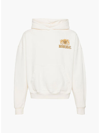 FELPA HOODIE CRESTA CIGAR, 0611 VTG WHITE, small