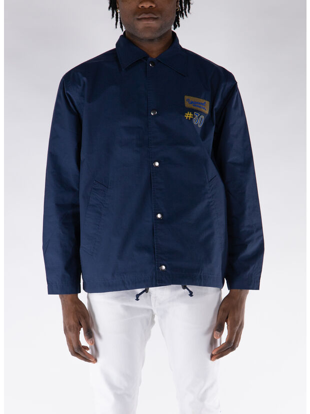 GIACCA EMBROIDERED HEAD COACH HALLEY RIPSTOP, NAVY, large