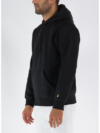 FELPA CON CAPPUCCIO CHASE, , small