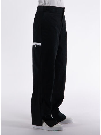 PANTALONE SARTORIAL, 1003 BLACK OFF WHITE, small