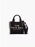 BORSA THE JACQUARD SMALL TOTE, 001 BLACK, thumb