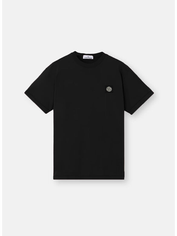 T-SHIRT 60/2 COTTON JERSEY, V0029 BLACK, medium