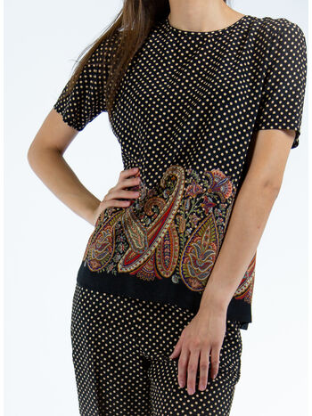 TOP IN CRÊPE DE CHINE STAMPATA, 1, small