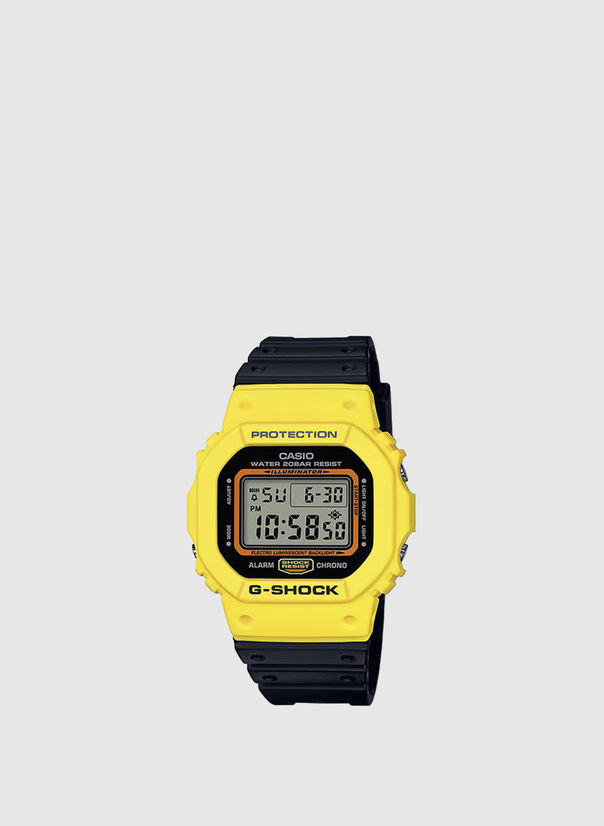 Casio dw 5600 yellow sale