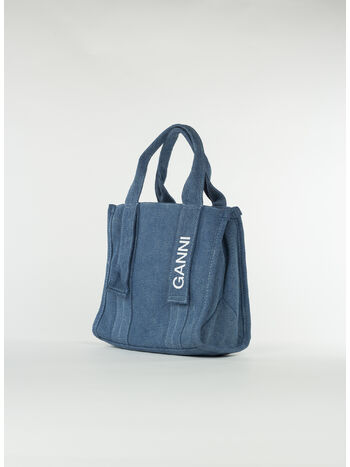 BORSA TECH SMALL TOTE, 630 DENIM, small