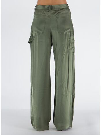 PANTALONE SATIN WORK, FATIGUE, small