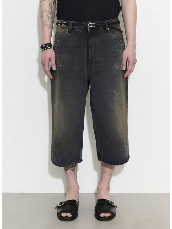 SHORT CAPRI CUT, Nebula Wash, medium