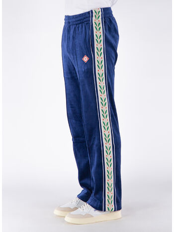 PANTALONE VELOUR LAUREL, NAVY, small