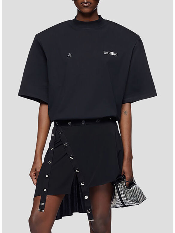 T-SHIRT KILIE, 100 BLACK, medium